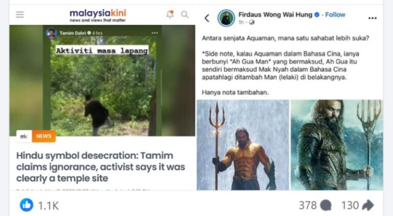 Dari isu binaan haram ke provokasi agama, penghasut dua pihak ‘kasi’ angkut