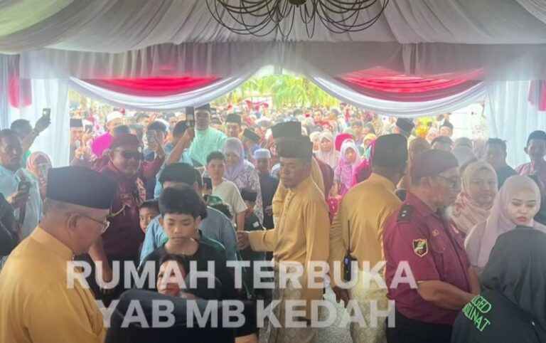 Pusat arah berjimat, MB Kedah anjur Rumah Terbuka untuk 80,000 tetamu