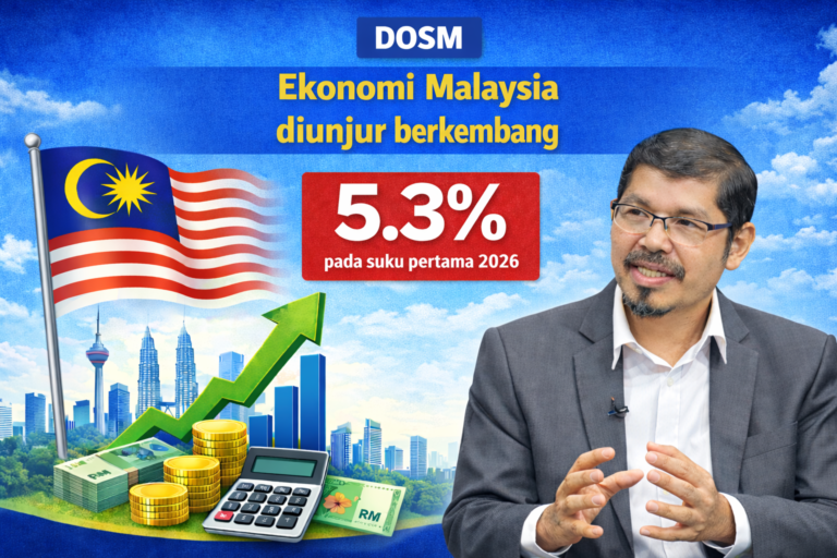 Video : DOSM : Ekonomi masih kukuh, Malaysia catat 5.3% suku pertama