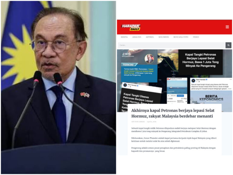 Anwar thanks Iran for letting Malaysian oil ships pass, says fuel supply now safe until June