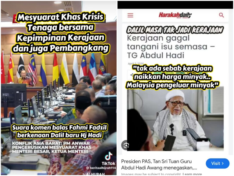 Masa PM panggil bagi penjelasan isu minyak kenapa MB SG4 tak tanya apa-apa