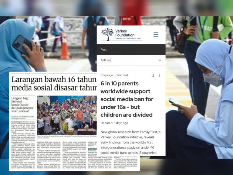 Kajian global dedah ibu bapa di Malaysia paling ramai sokong larangan media sosial bawah 16 tahun