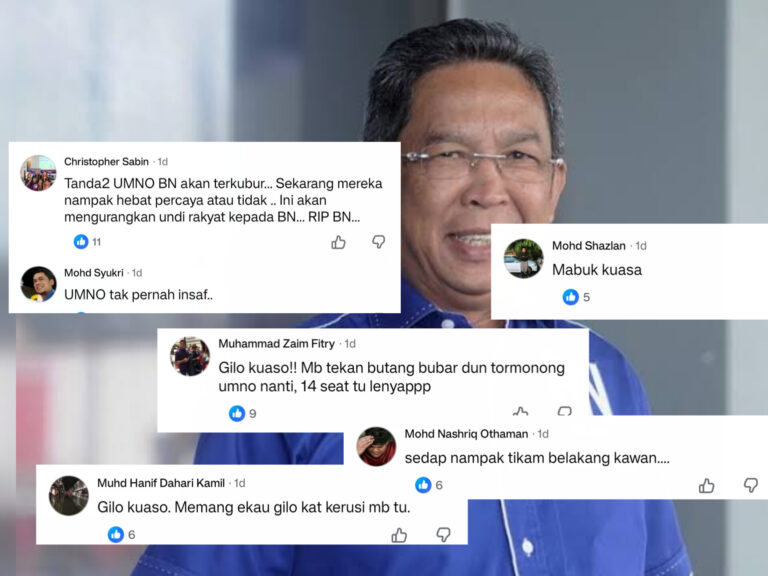 Teruk warga nogori serang Jalaludin, label Umno Negeri Sembilan gila kuasa