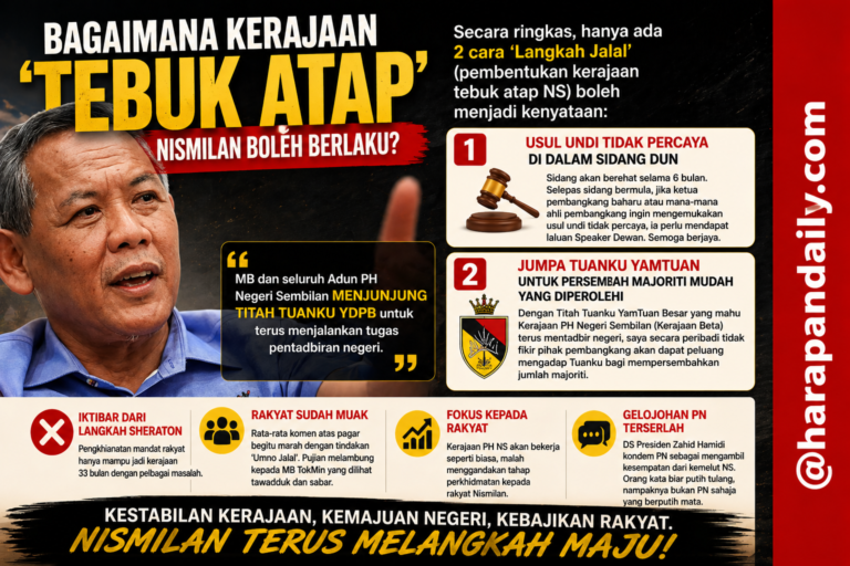 Bagaimana kerajaan ‘tebuk atap’ Nismilan boleh berlaku?