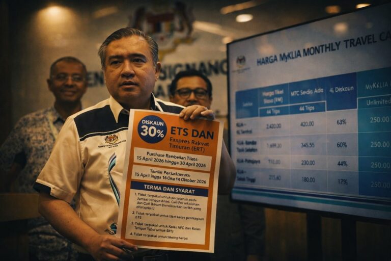 Diskaun 30% ETS: Langkah kurangkan beban kos bahan api, galak rakyat guna rel