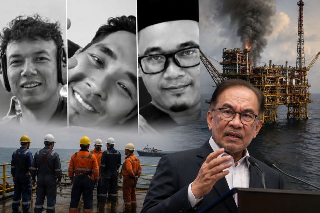 Nahas pekerja pelantar minyak: Kerajaan pandang serius, PM arah keselamatan diperkukuh
