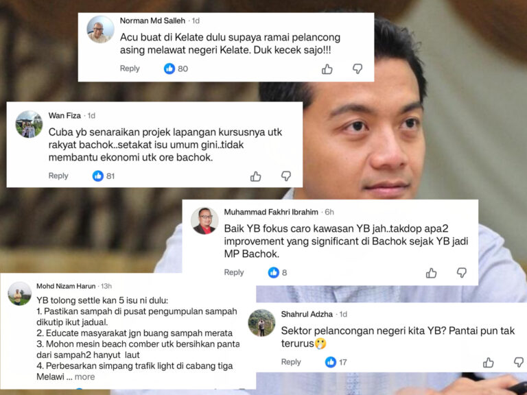 Acu buat di Kelate dulu…MP Bachok kena sekolah lepas cakap soal pelancongan