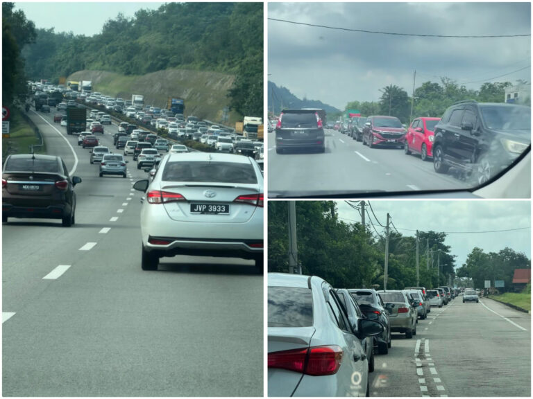 Menangis lah hadap jem hari ini, rakyat Malaysia pakat kongsi keadaan lebuh raya 