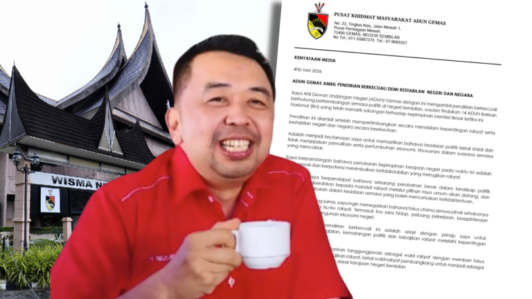 Video : Adun Bersatu pula umum tak sokong ‘tebuk atap’ di Negeri Sembilan?