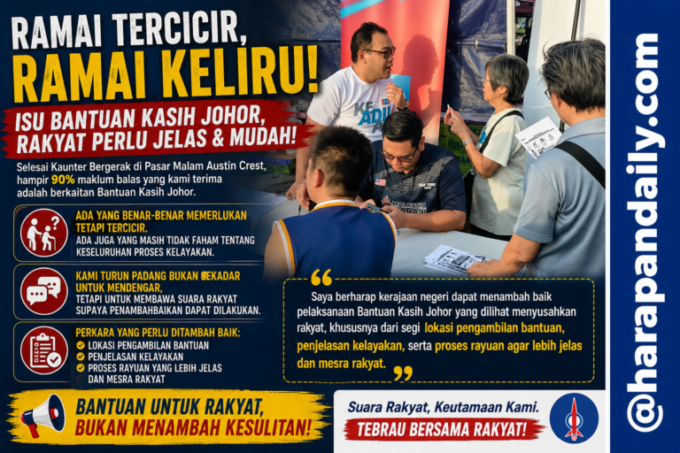 Ramai tercicir, keliru rakyat mula hilang sabar isu BKJ
