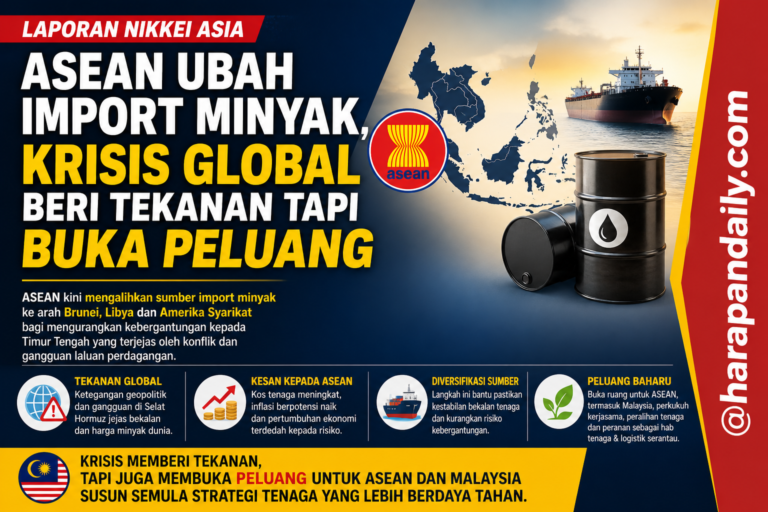 ASEAN ubah import minyak, krisis global beri tekanan tapi buka peluang