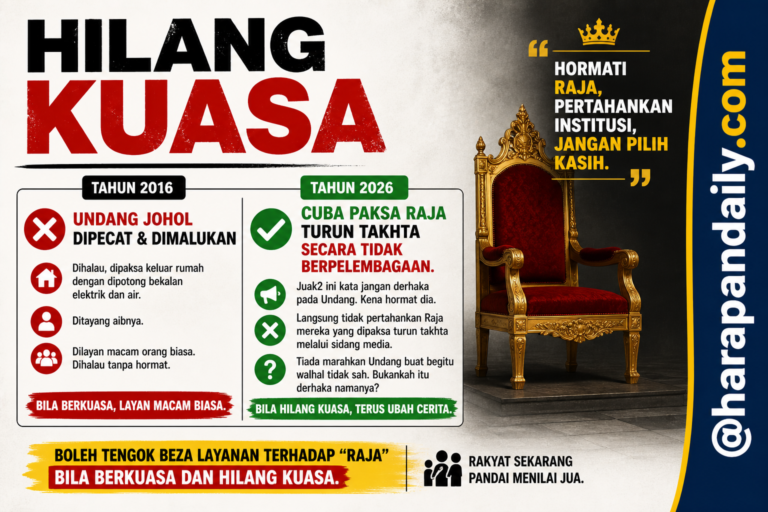 Undang dulu ‘dihalau’, kini dibela? Peguam persoal layanan berbeza 