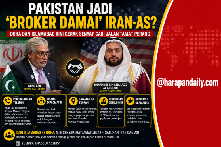 Doha, Islamabad jadi ‘broker’ cari jalan tamat perang