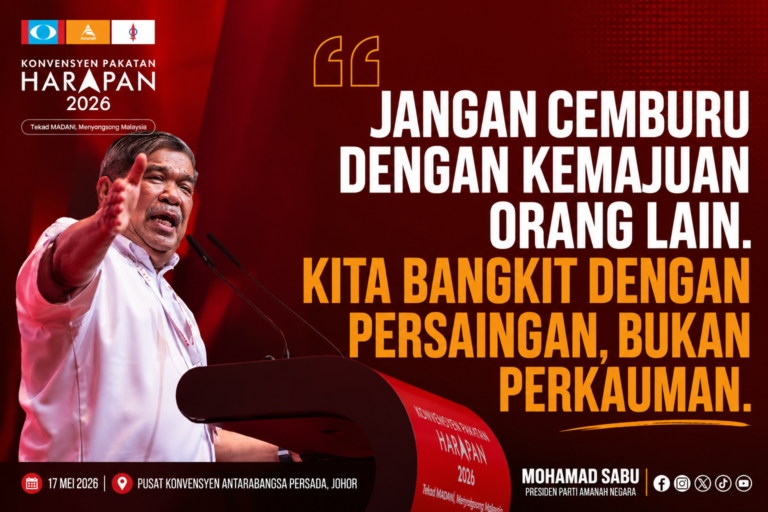Malaysia takkan maju dengan politik kebencian – Mat Sabu