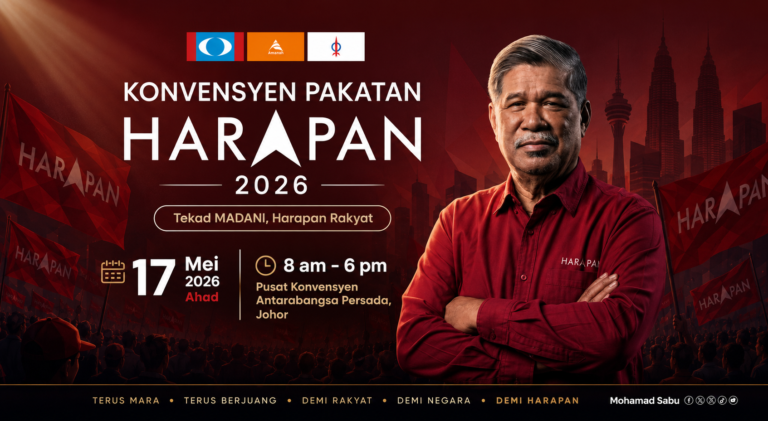 Konvensyen ini bukan sekadar penuhkan dewan : Mat Sabu seru PH pertahan harapan rakyat