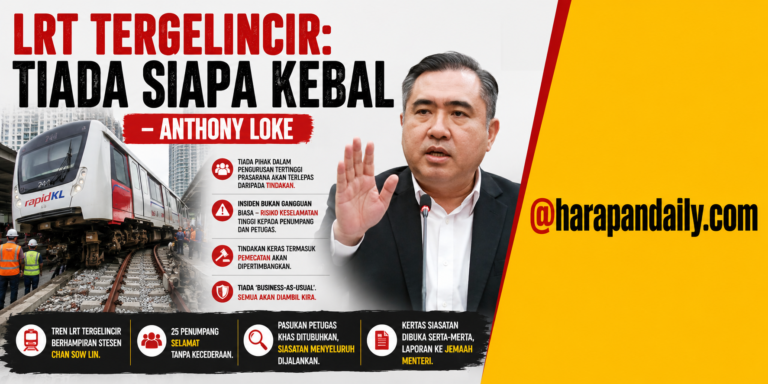 LRT tergelincir: Tiada siapa kebal – Anthony Loke