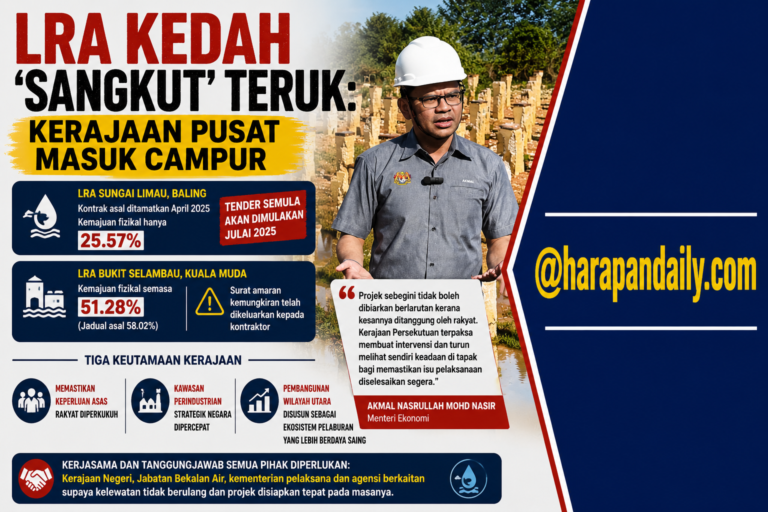 LRA Kedah ‘sangkut’ teruk: Kerajaan pusat masuk campur