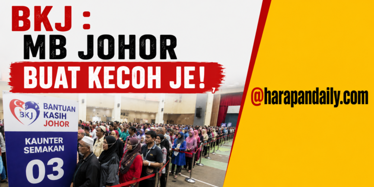 RENCANA | MB Johor buat kecoh je!