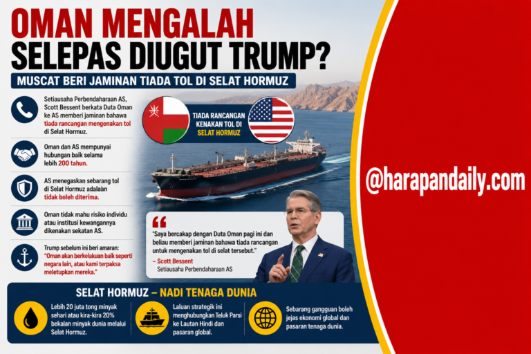 Oman mengalah selepas diugut Trump?