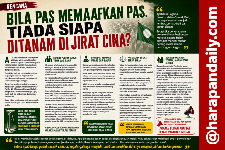 RENCANA | Bila Pas memaafkan Pas, tiada siapa ditanam di jirat Cina?