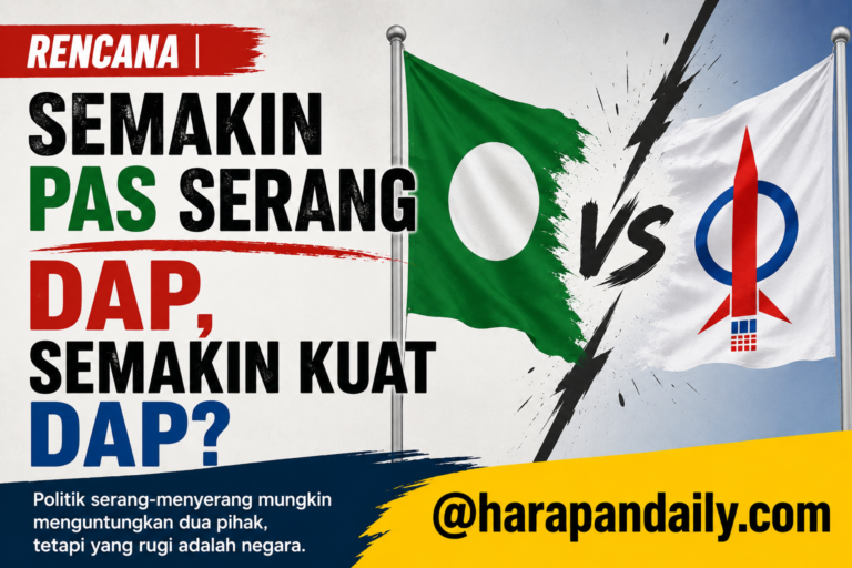 RENCANA | Semakin Pas serang DAP, semakin kuat DAP?