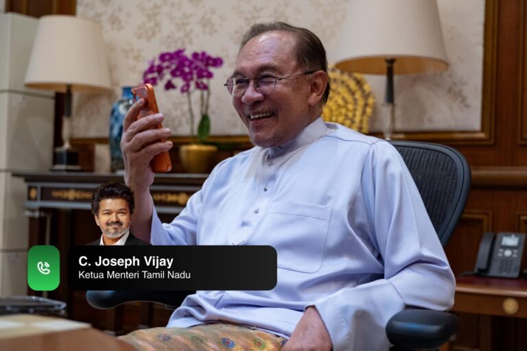Anwar hubungi CM Vijay, bayang kunjungan ke Tamil Nadu september ini