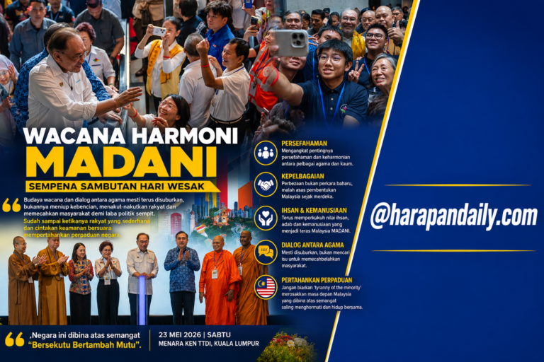 Jangan biar kelompok kecil rosakkan negara – Anwar seru rakyat pertahan perpaduan