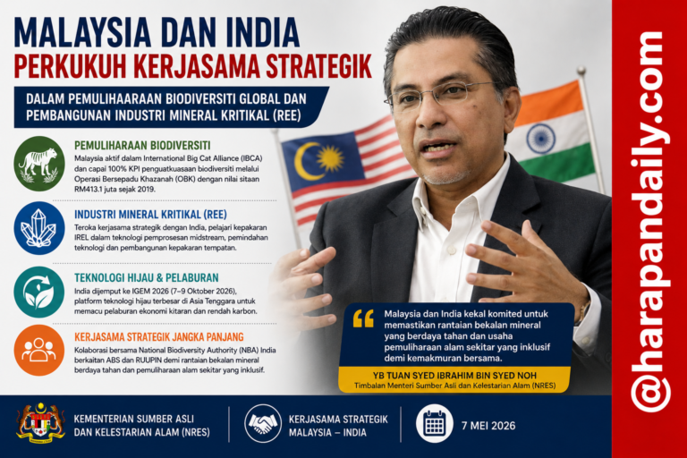 Bukan setakat Bollywood – Malaysia, India ada misi selamatkan harimau, bangunkan industri REE