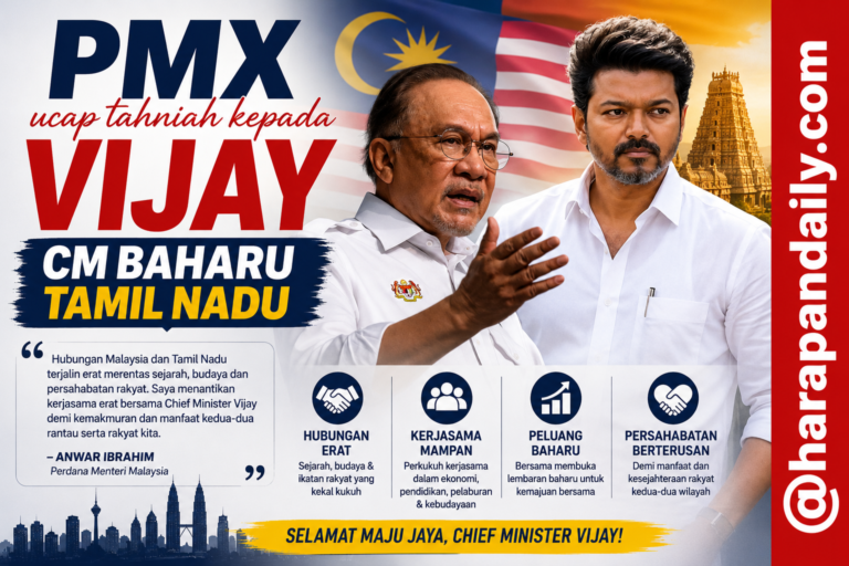 Dulu lawan penjahat, sekarang pegang kuasa sebenar – Anwar ucap tahniah kepada Vijay 