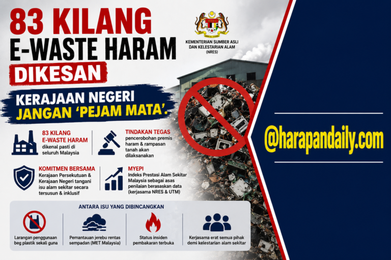 83 kilang e-waste haram dikesan: Kerajaan negeri jangan  ‘pejam mata’