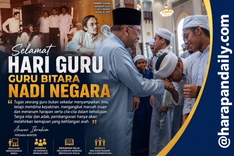 Sempena hari guru : Anwar imbau ajar pelajar tercicir pada 1970-an
