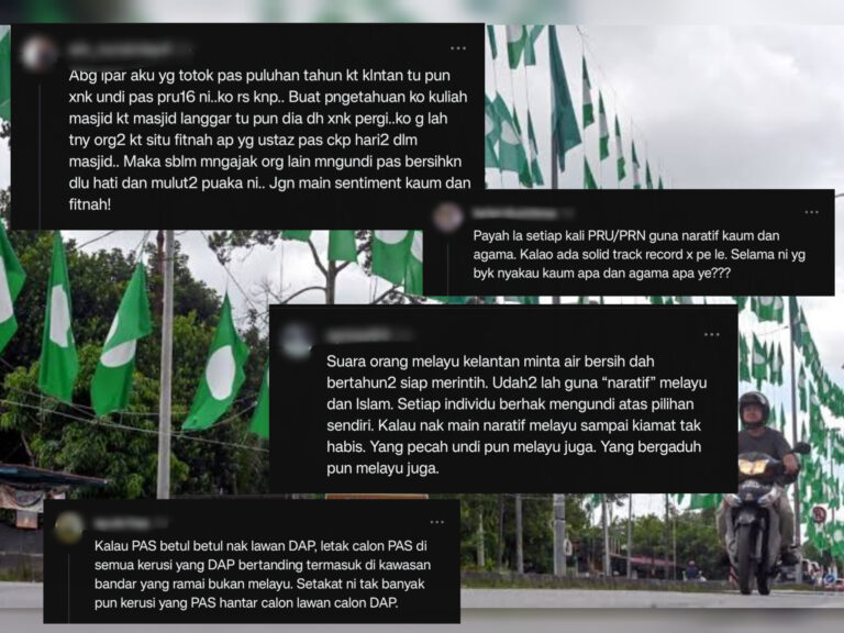 Penyokong tegar puluhan tahun dah tak mahu undi Pas