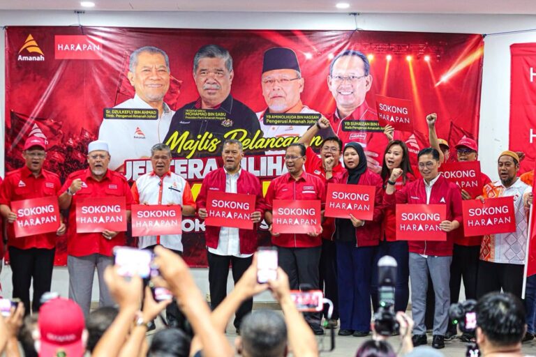 AMANAH tidak tunggu lama, jentera Johor mula digerakkan habis-habisan