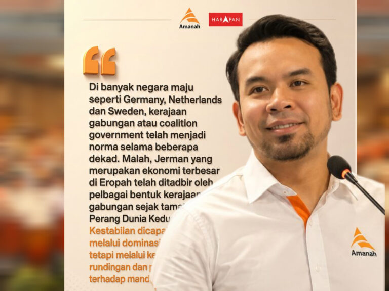 Era satu parti sapu bersih dah tamat, kata Pemuda AMANAH