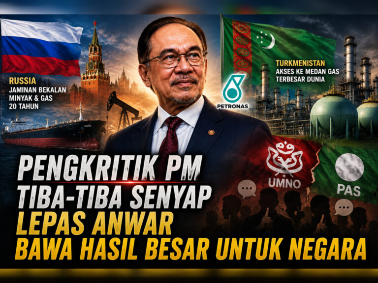 Pengkritik PM tiba-tiba senyap lepas Anwar bawa hasil besar untuk negara