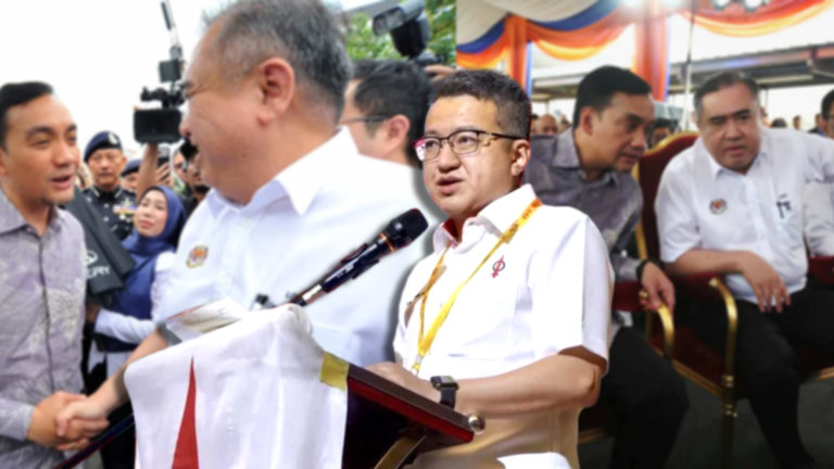 Video : Tak mahu semeja dengan DAP tapi kini MB Johor dah duduk sebelah Anthony Loke