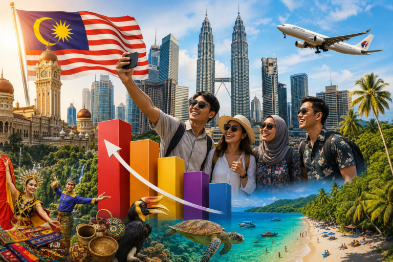 Malaysia kini No.1 Asia Tenggara, jadi pilihan 42 juta pelancong