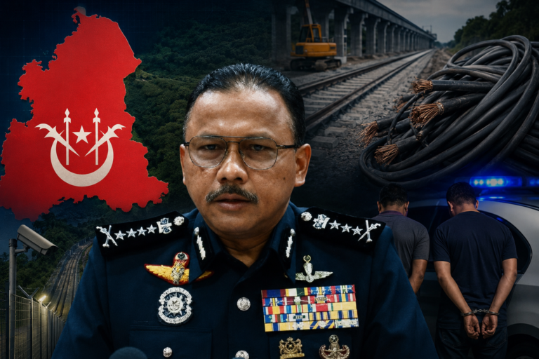 Kabel projek ECRL jadi sasaran di Kelantan, kerugian cecah RM20,000