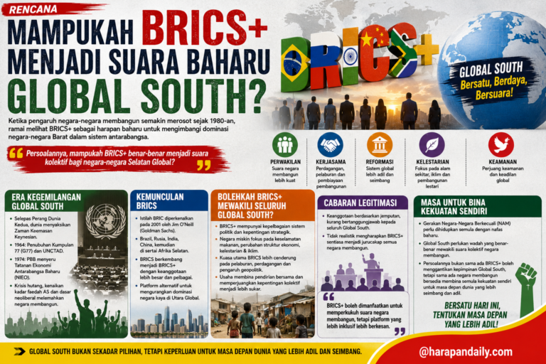 RENCANA | Mampukah BRICS+ menjadi suara baharu Global South?