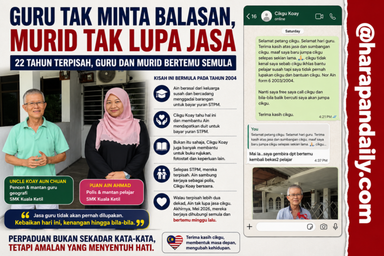 Dari guru Cina ke polis Melayu: Malaysia sepatutnya dibina atas kisah-kisah seperti ini