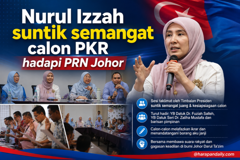 Nurul Izzah suntik semangat calon PKR hadapi PRN Johor