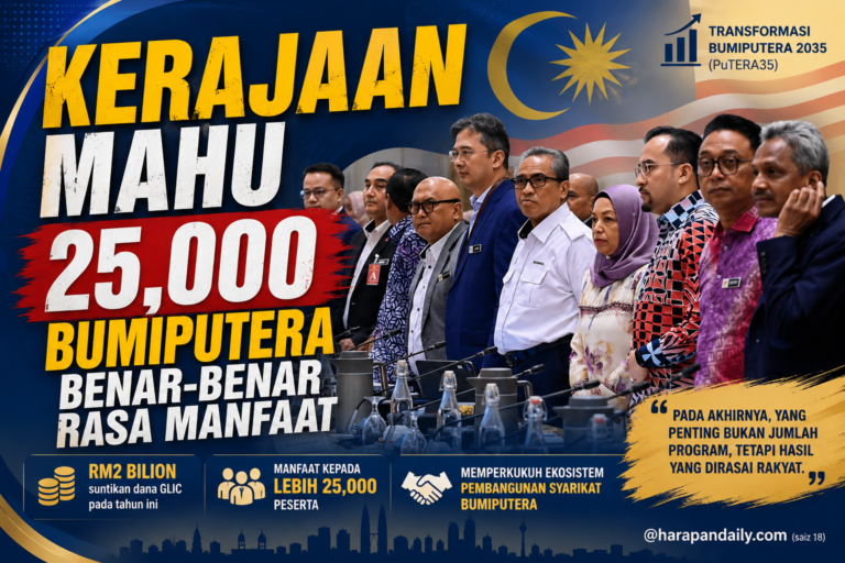 Peruntukan RM2 bilion, kerajaan mahu 25,000 Bumiputera benar-benar merasai 