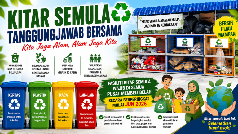 Nak perbaharui lesen? Semua Mall wajib sedia fasiliti kitar semula