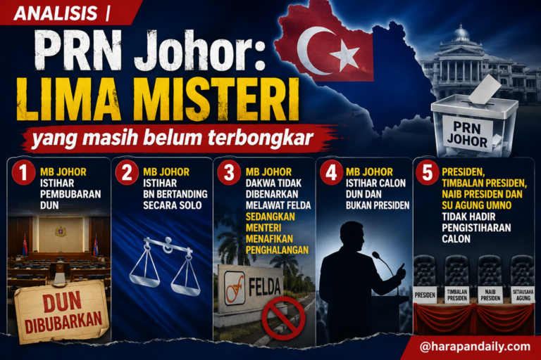 ANALISIS | PRN Johor: Lima misteri yang masih belum terbongkar