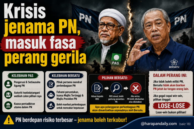 Krisis Pas vs Bersatu, masuk fasa perang gerila, kata pensyarah