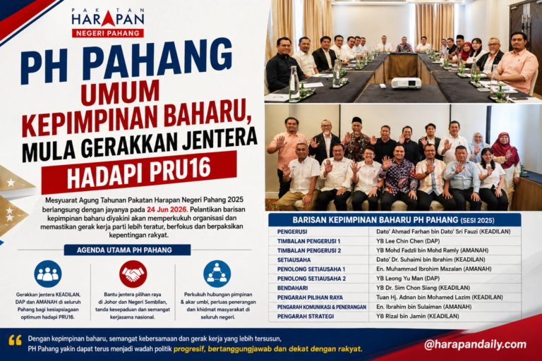 PH Pahang umum kepimpinan baharu, mula gerakkan jentera hadapi PRU16
