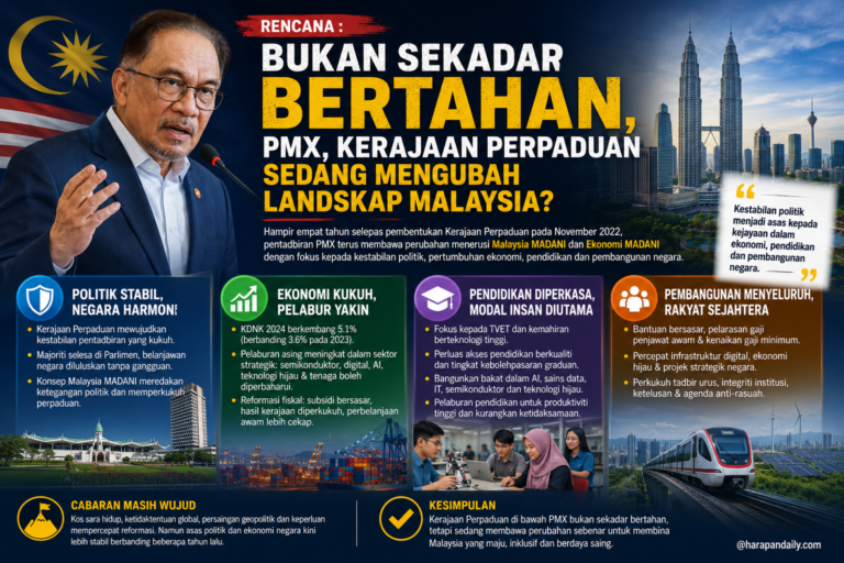 RENCANA : Bukan sekadar bertahan, PMX, Kerajaan Perpaduan sedang mengubah landskap Malaysia?