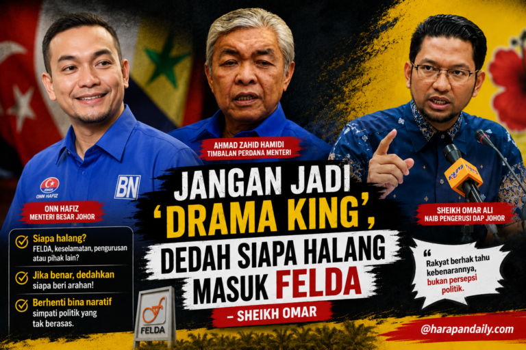 Jangan jadi ‘drama king’, dedah siapa halang masuk FELDA – Sheikh Omar