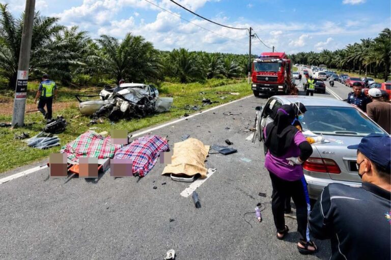 Kisah kereta berlumba sebelum nahas, 4 meninggal di tempat kejadian