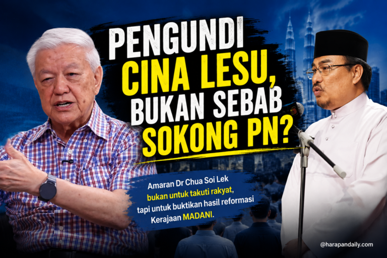 Pengundi Cina lesu, bukan sebab sokong PN?